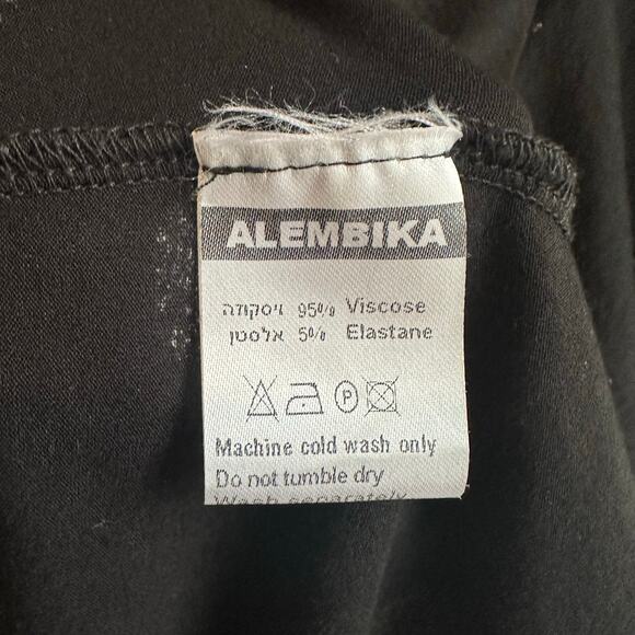 Alembika Polka Dot Flutter Sleeve Vneck Blouse top US 3 or 10-12 - Picture 5 of 8